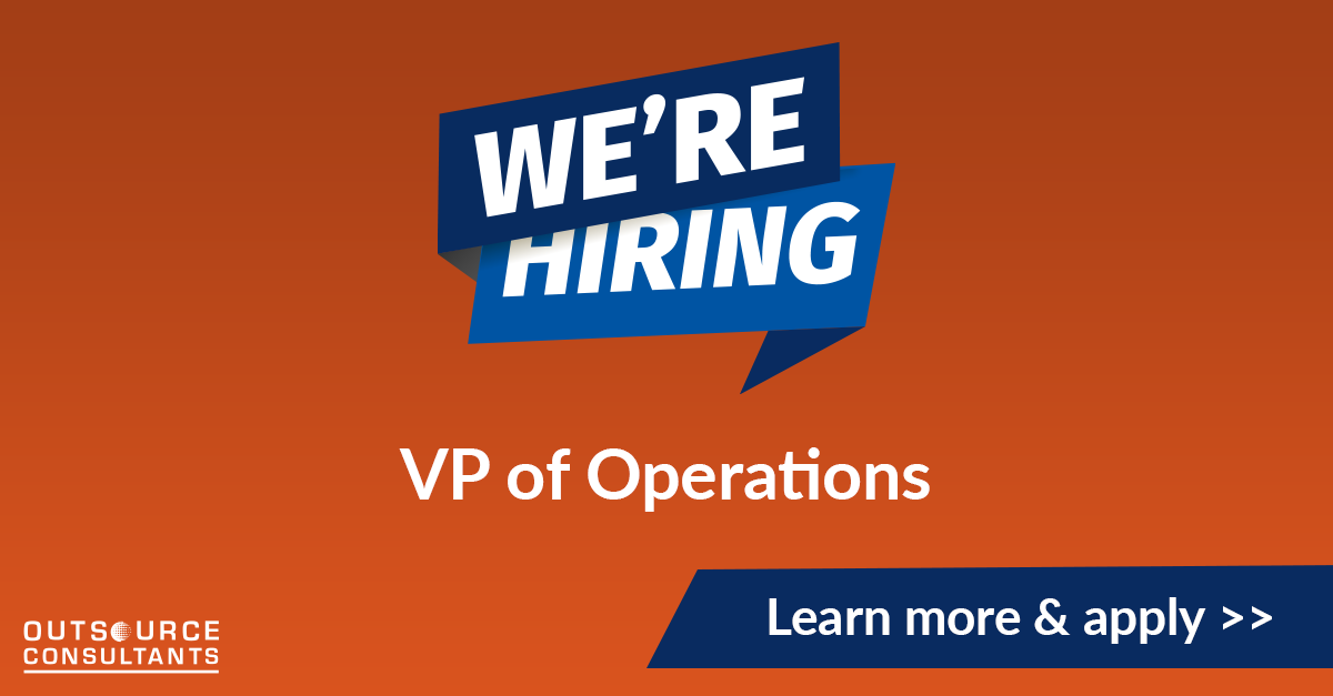 Now Hiring: VP of Product and Technology - Outsource Consultants