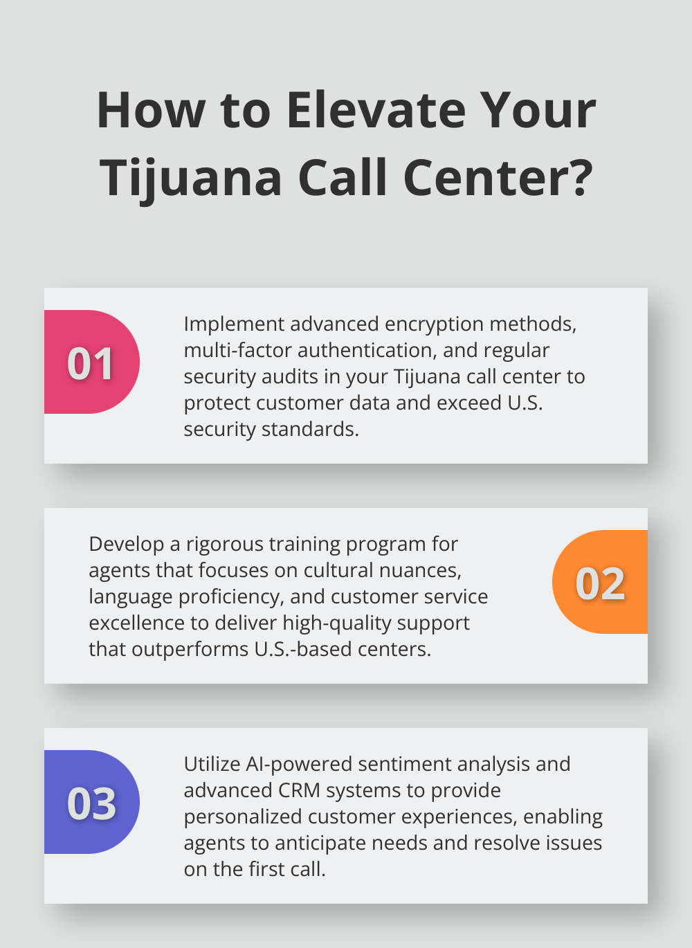 Infographic: How to Elevate Your Tijuana Call Center?